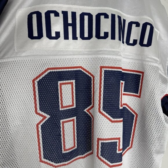 Chad Ochocinco New England Patriots On Field Authentic Reebok Jersey Size XL NFL - Picture 1 of 10